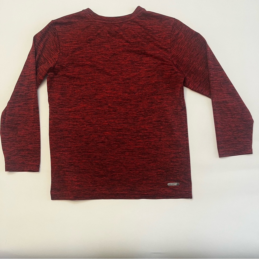 Old Navy Maroon Long Sleeve Kids Tee